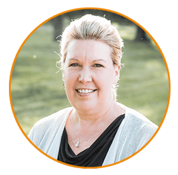 Cindi- orange circle image