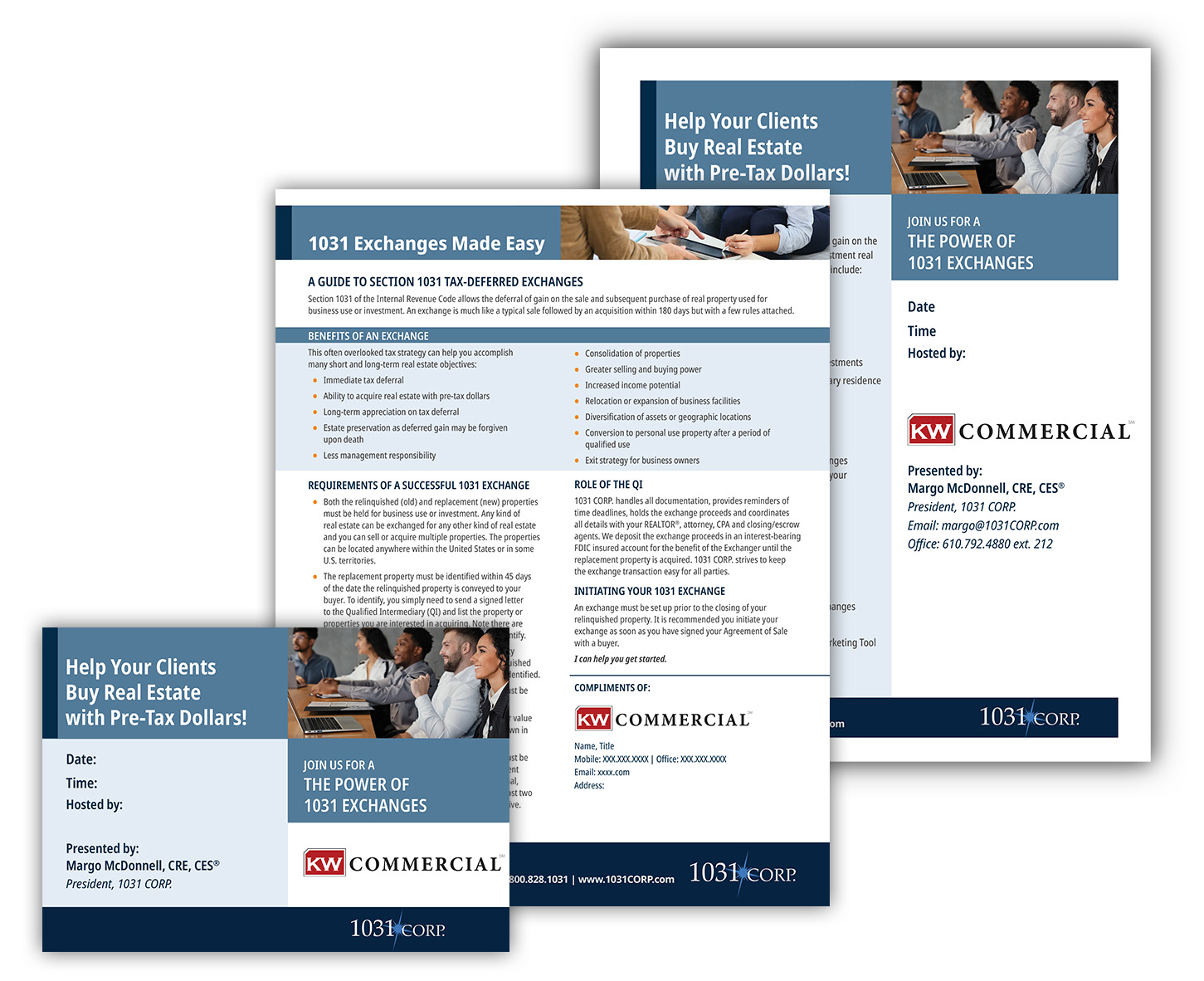 KW Commercial C0-Branding Examples